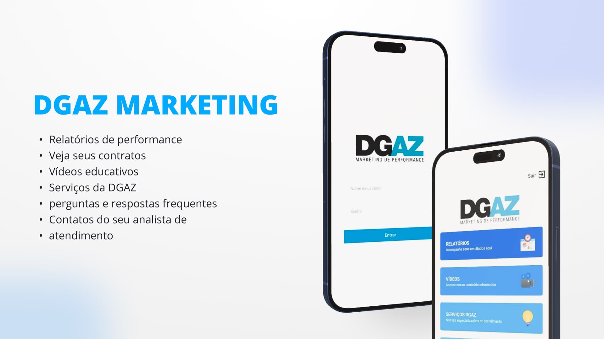 DGAZ Marketing App