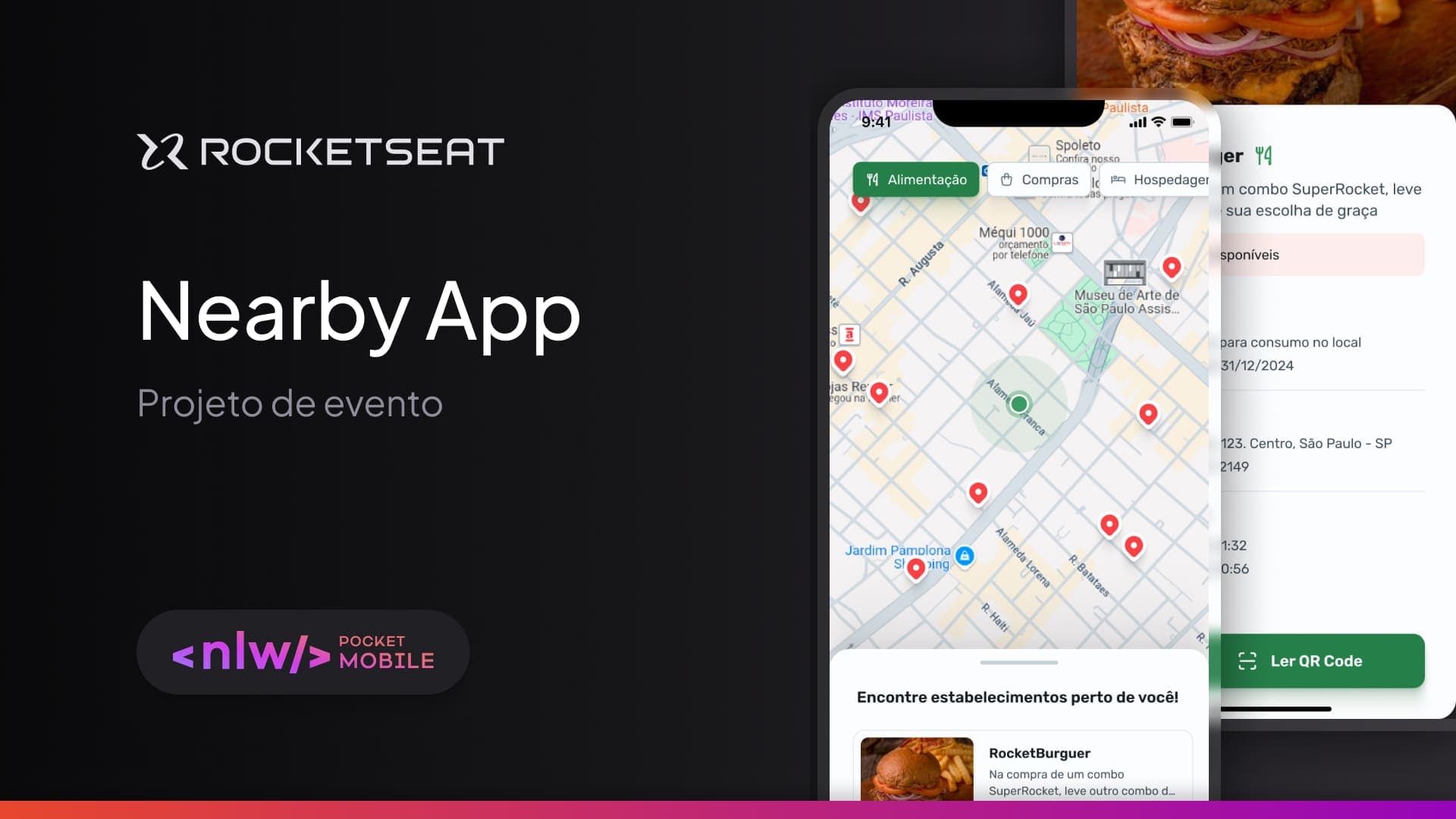 Nearby